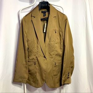 Bronze / Brown Silky Thin Trench Coat New York